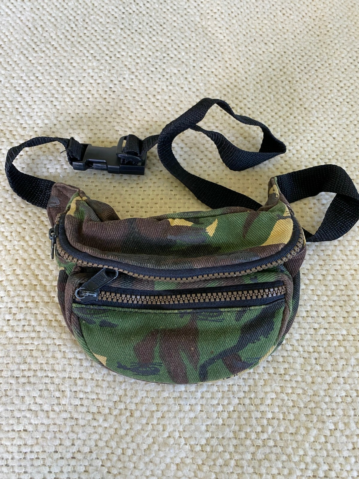 Vintage Camouflage Shoulder Pack
