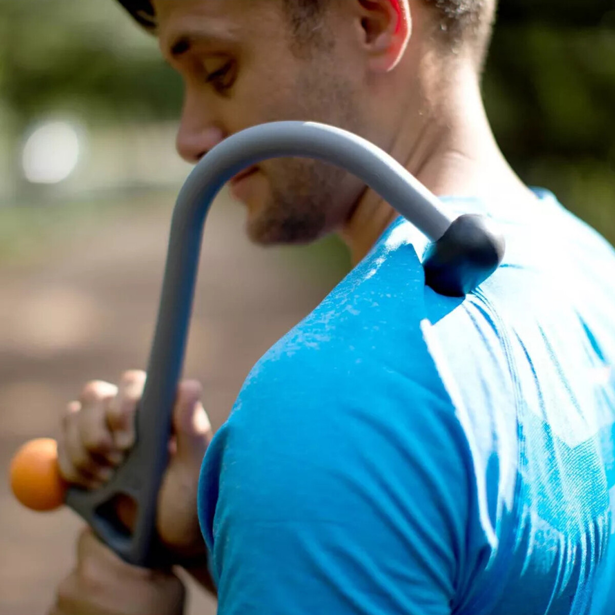 TriggerPoint AcuCurve Cane Massager - Gray/Orange