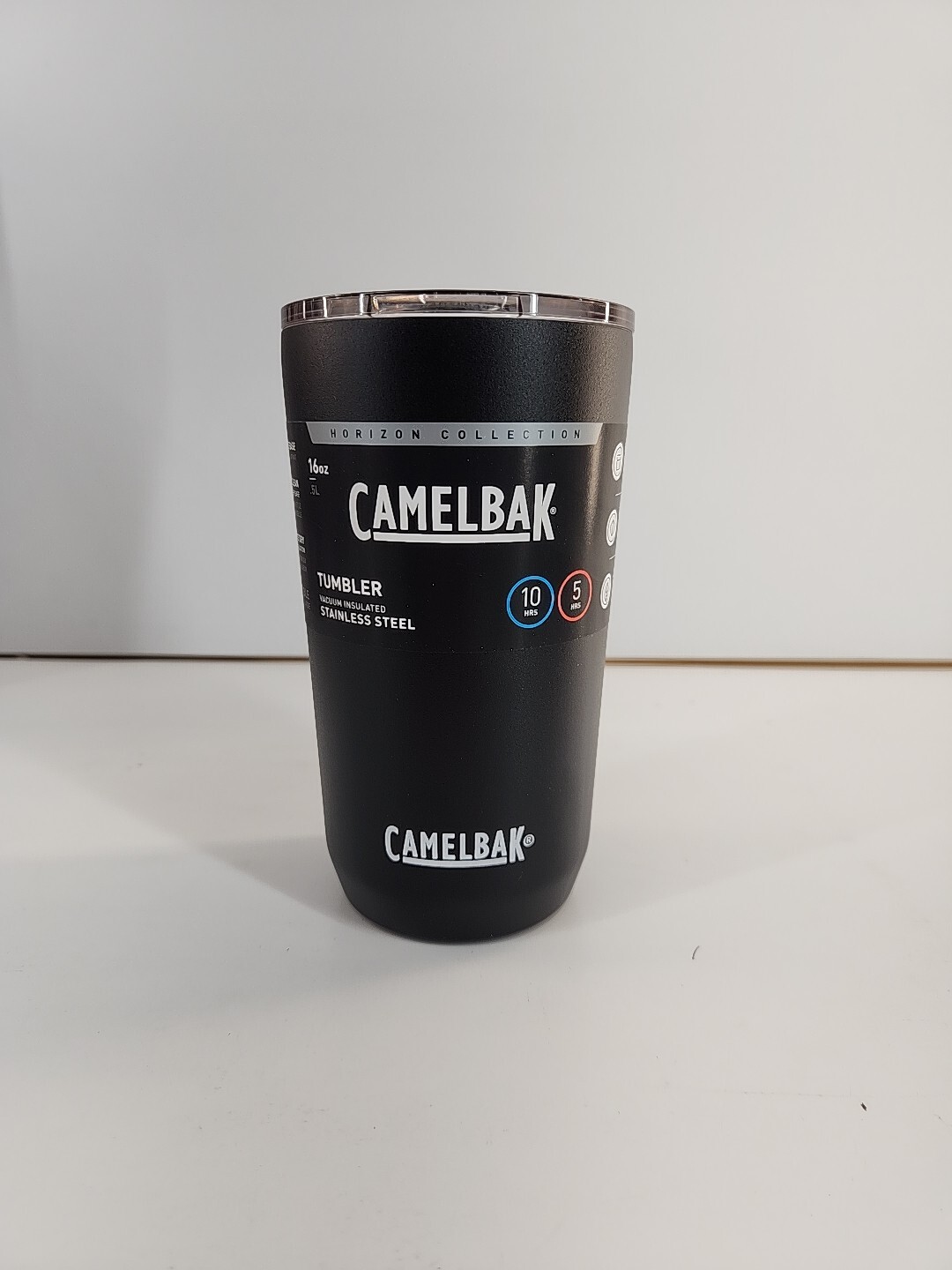 16oz Tumbler Black Stainless Steel Camelbak Travel Mug New