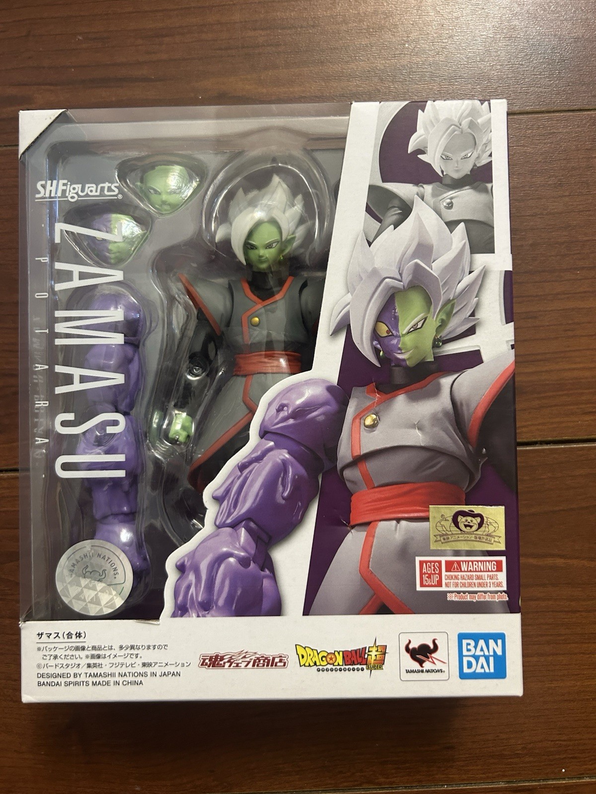 TARIFF FREE S.h.Figuarts DRAGONBALL  SUPER zamasu poatara fusion shf dragon ball