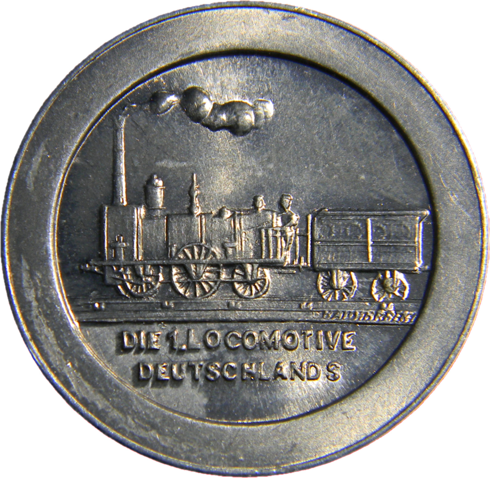 Germany 1921  100 Pfennigs Nürnberg-Fürth Railroad, Bavaria  (04591)