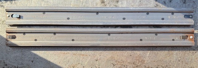 Vintage Snap On Tools 8-367 Toolbox Friction Drawer Slide Pair 17-5/8''