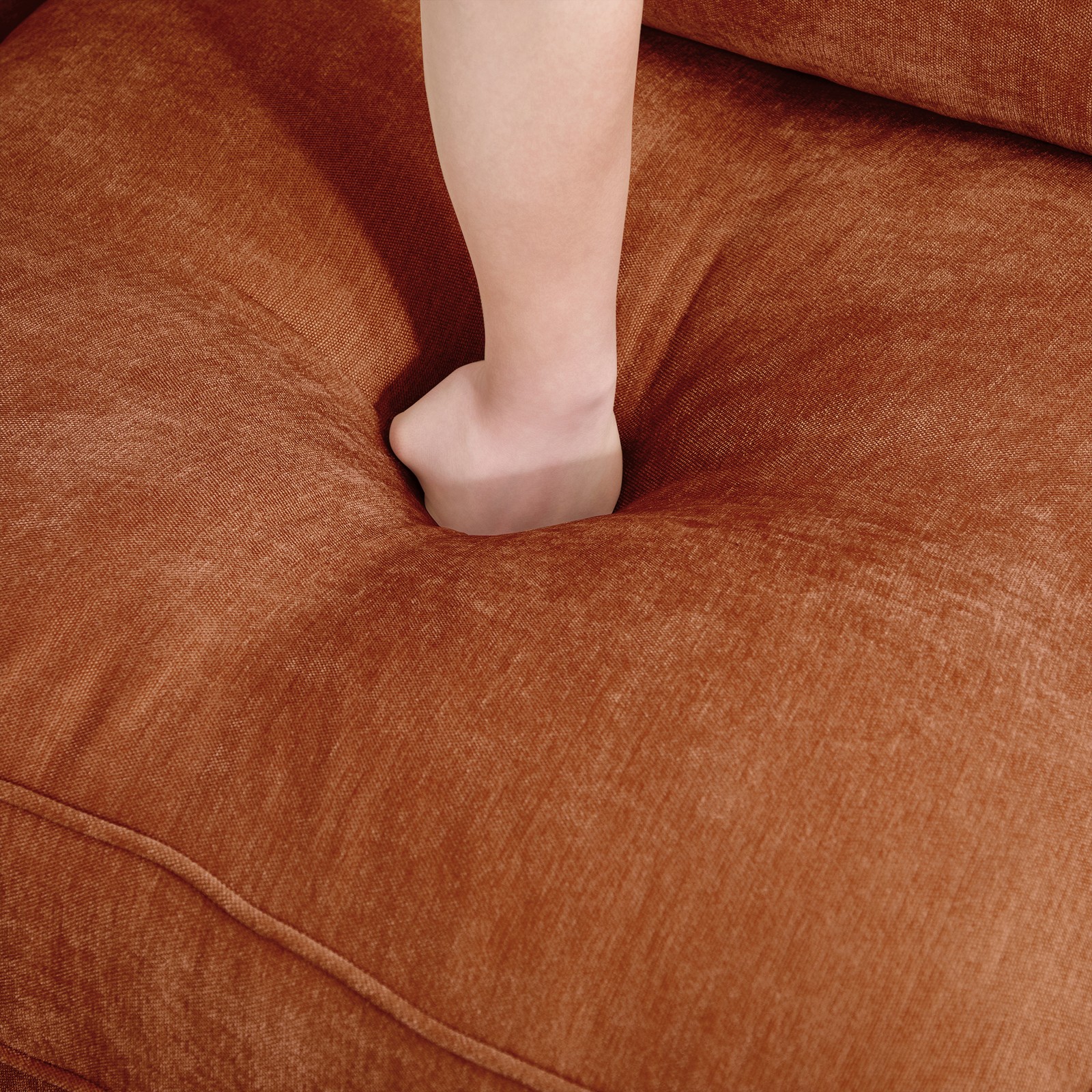 Sofa RSF Velvet-Orange|Orange