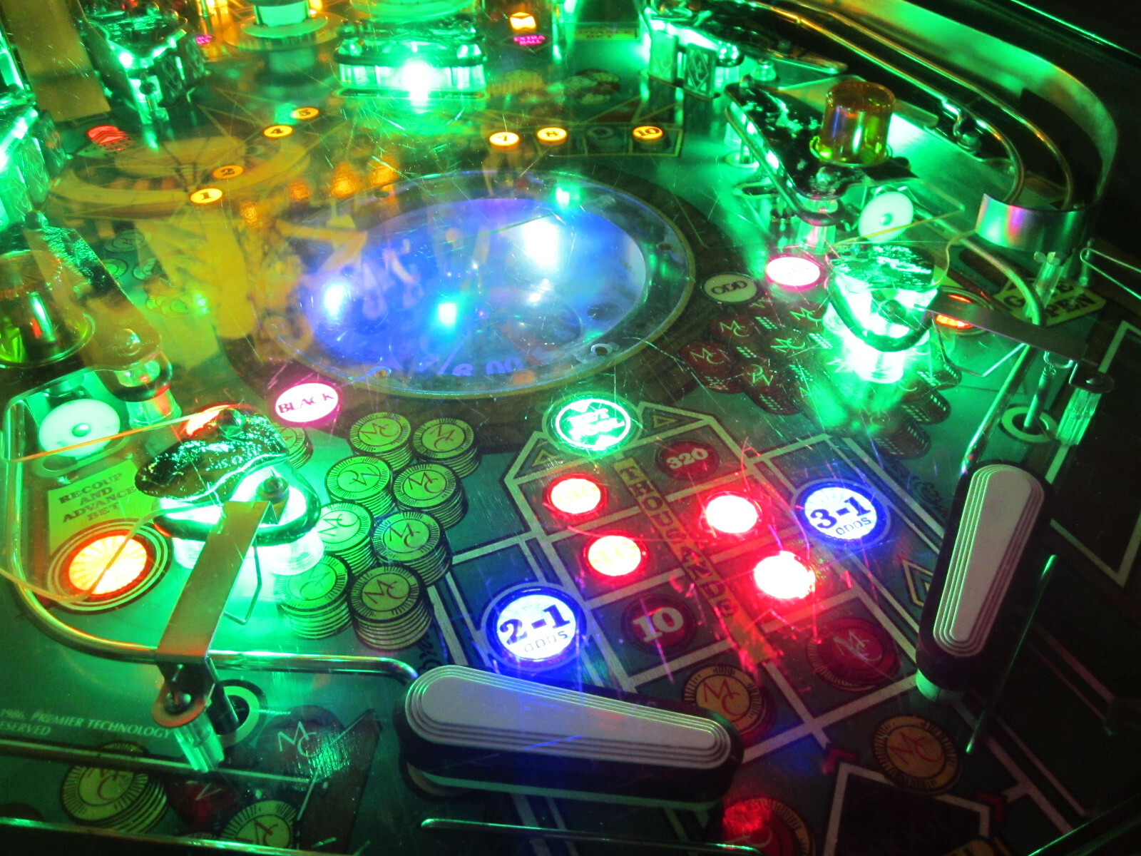 MONTE CARLO - NON GHOSTING Lighting Kit custom SUPER BRIGHT PINBALL LED KIT