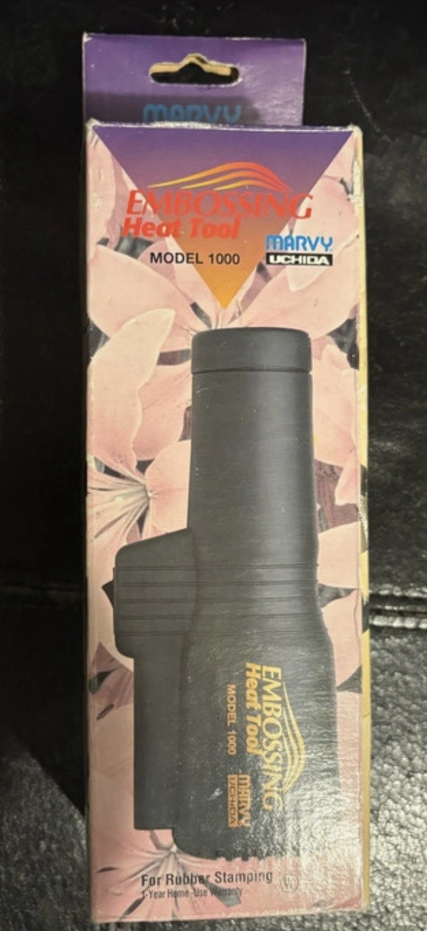 Marvy Uchida Embossing Heat Tool Crafting Gun Model 1000