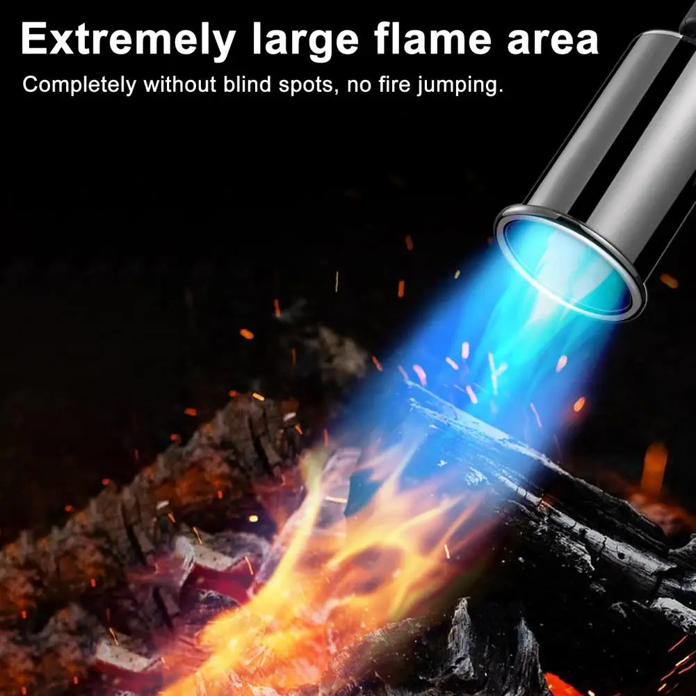 Powerful Propane Torch Gun Kitchen Cooking Searing Charcoal Camp Fire Starter US