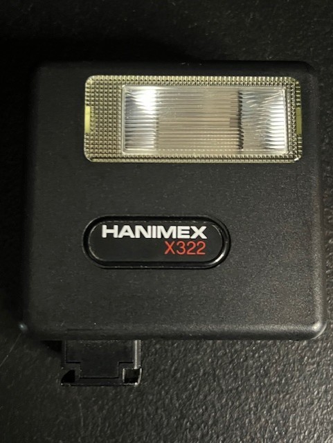 Hanimex X322 Xenon Shoe Mount Electronic Camera Flash For SLR Untested