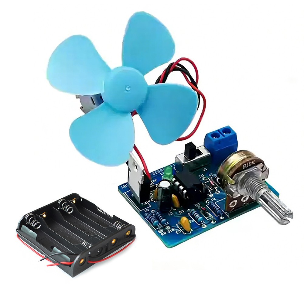 PCB-Based LM358 Motor Controller Kit for Electronic Technology Labs