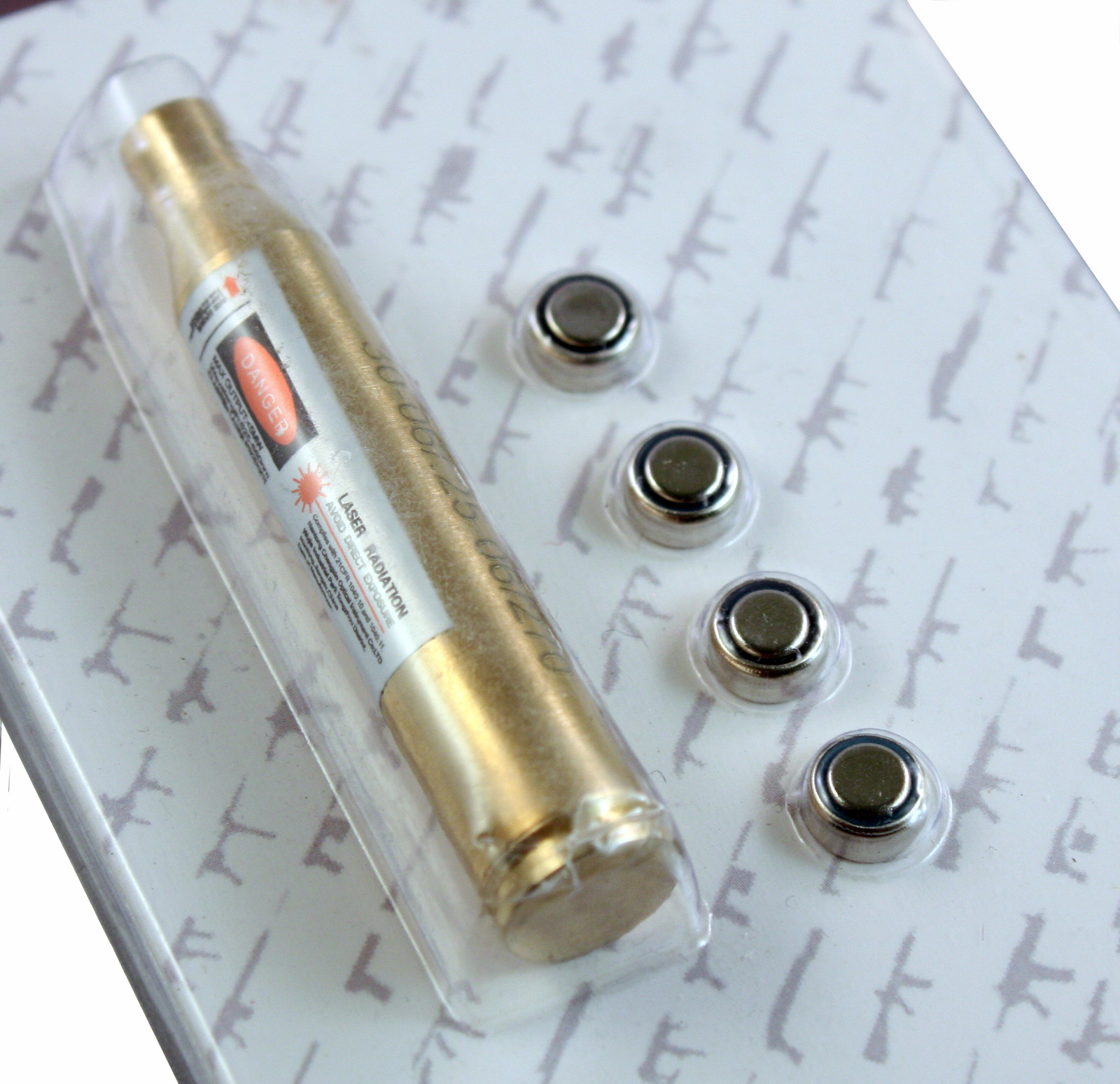 30.06 25.06 270 Win Caliber Red Laser Boresighter Brass Cartridge Bore Sight