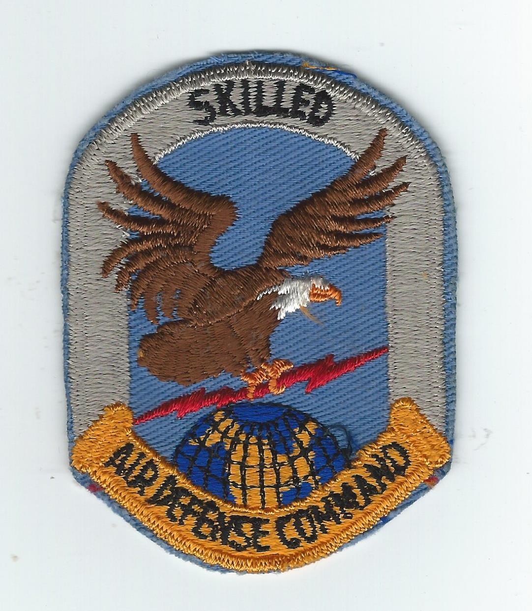 1960s-70s AIR DEFENSE COMMAND SKILLED #3 patch