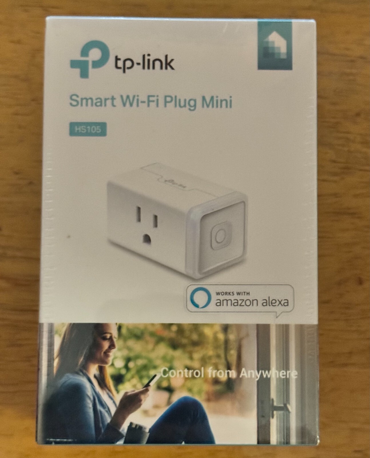 TP-LINK Smart Wi-fi Plug Classic Mini Hs105 Works With Amazon Alexa Google Home
