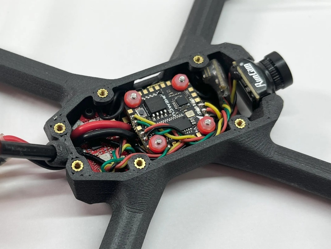 Wraith FPV Drone 4 Inch 3D Printed Drone Frame by ProgrammaDan