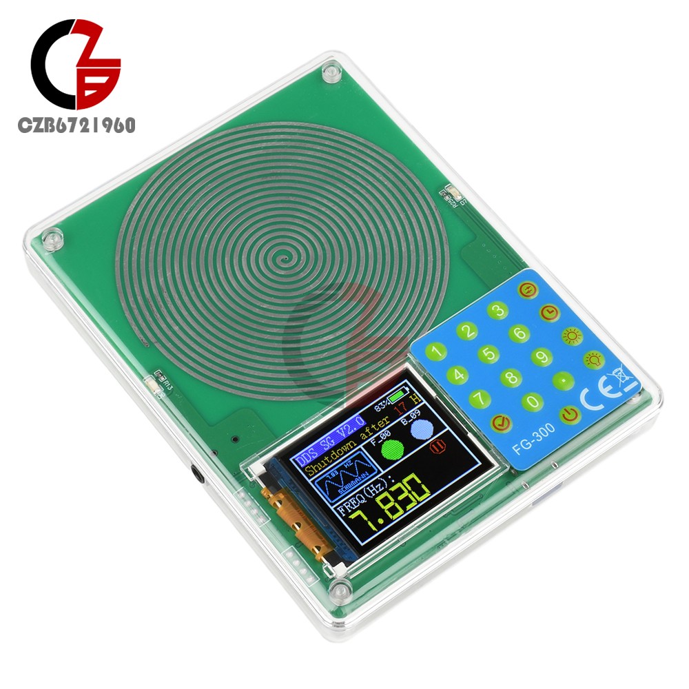 2x Digital Schumann Wave Generator Multiple Waveform Frequency Adjustable 200KHz