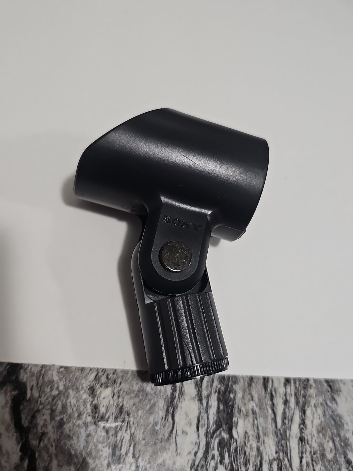 Sony Microphone Stand Mount Holder Used Has Wear Shipped Fast Pre-own Vintage