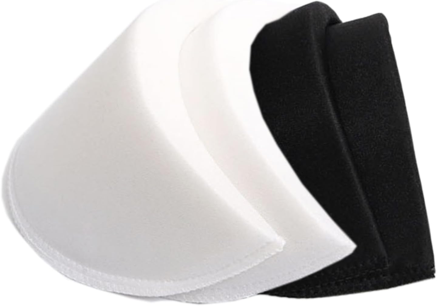 2 Pairs Shoulder Pads Thickness 0.78In/2 CM Sewing Foam Pads Set-In Sponge Shoul