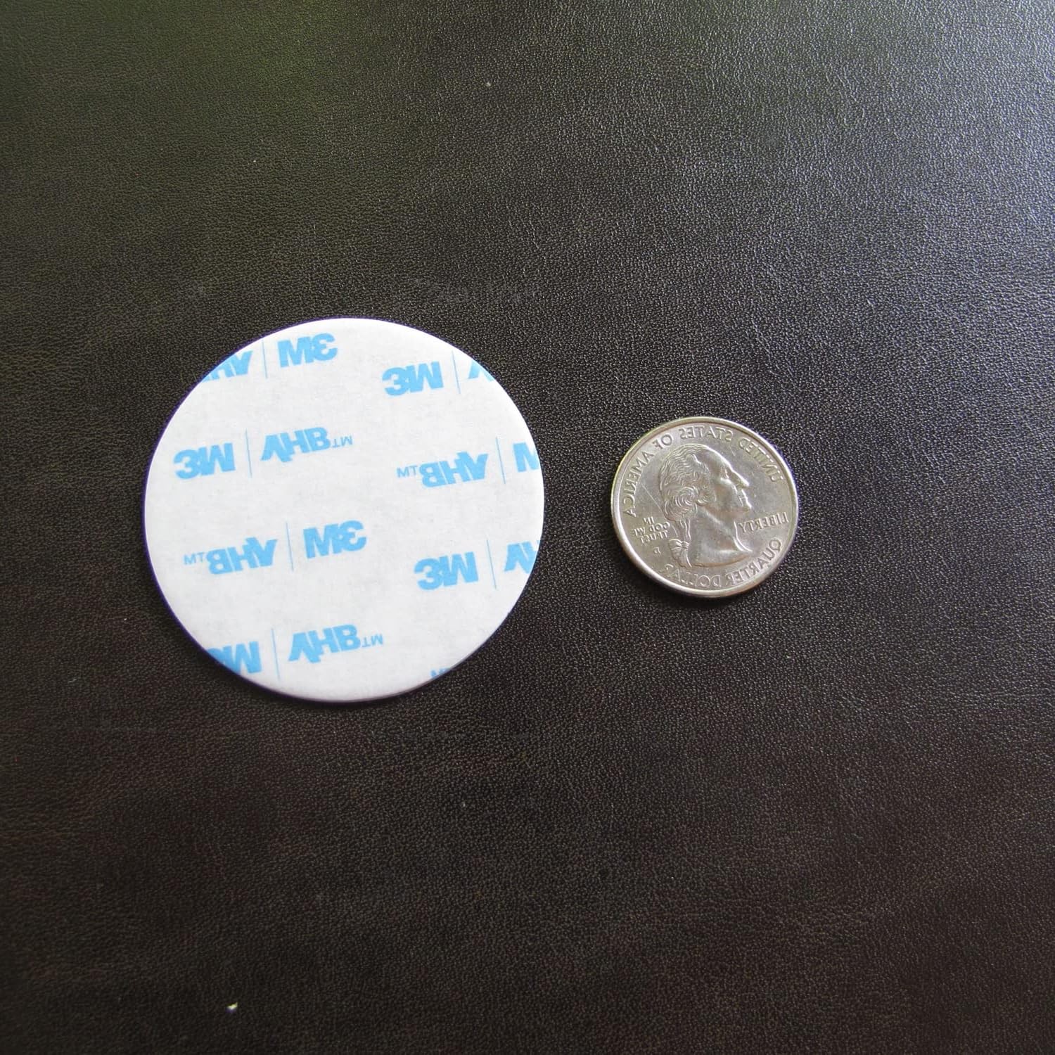 eQualle 8-Pack 2" Round Double-Sided Adhesive Dots Strong Hold Sticky Pads