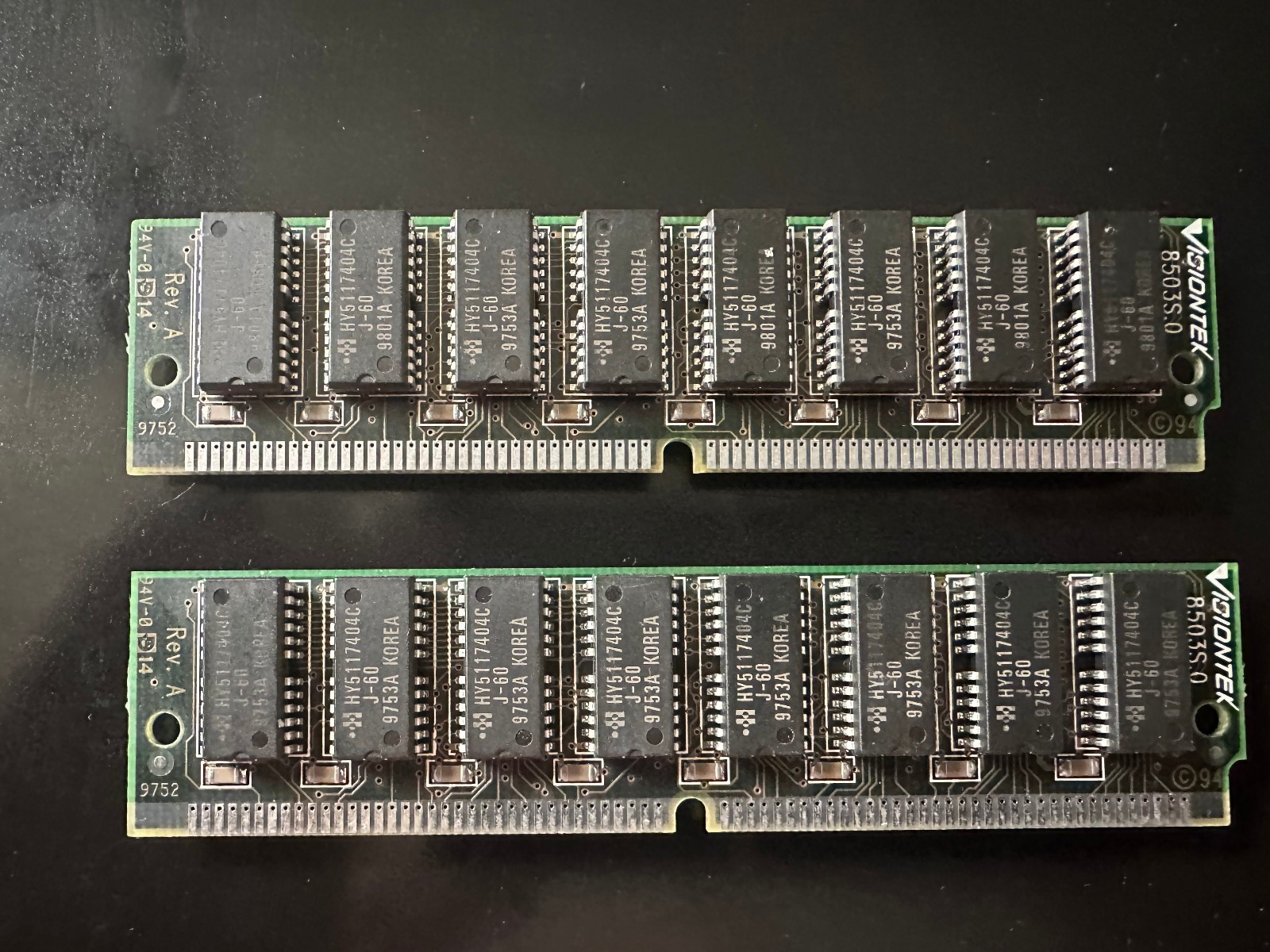 VISIONTEK 8503S.0 REV A MEMORY MODULE 64MB (2 X 32MB)