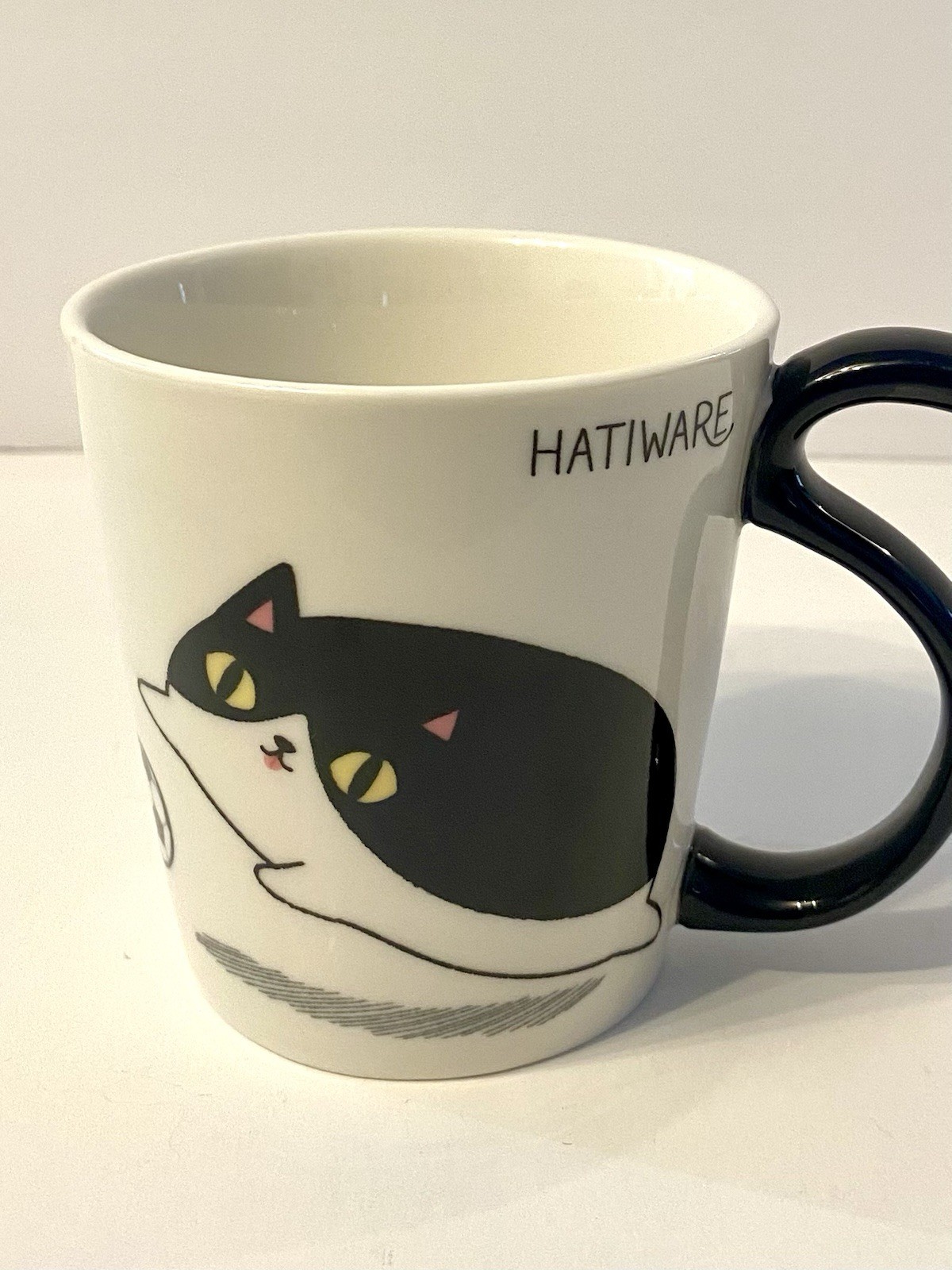 Ceramic-ai Hatiware Nyanya My Neighbors 3 Brothers Cat Coffee Tea Mug Cup Japan