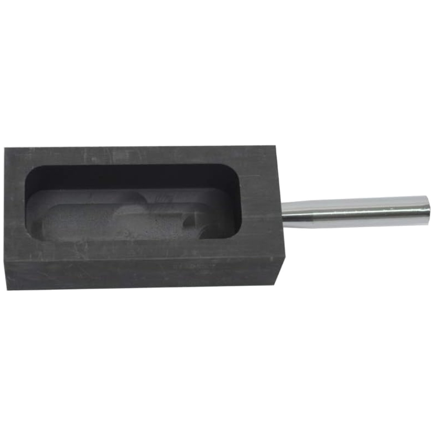 Graphite Ingot Mold 2000g for Melting Gold Silver