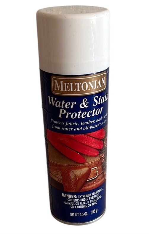MELTONIAN Water & Stain Protector For Leather Suede 5.5 OZ Discontinued~Prop/Use
