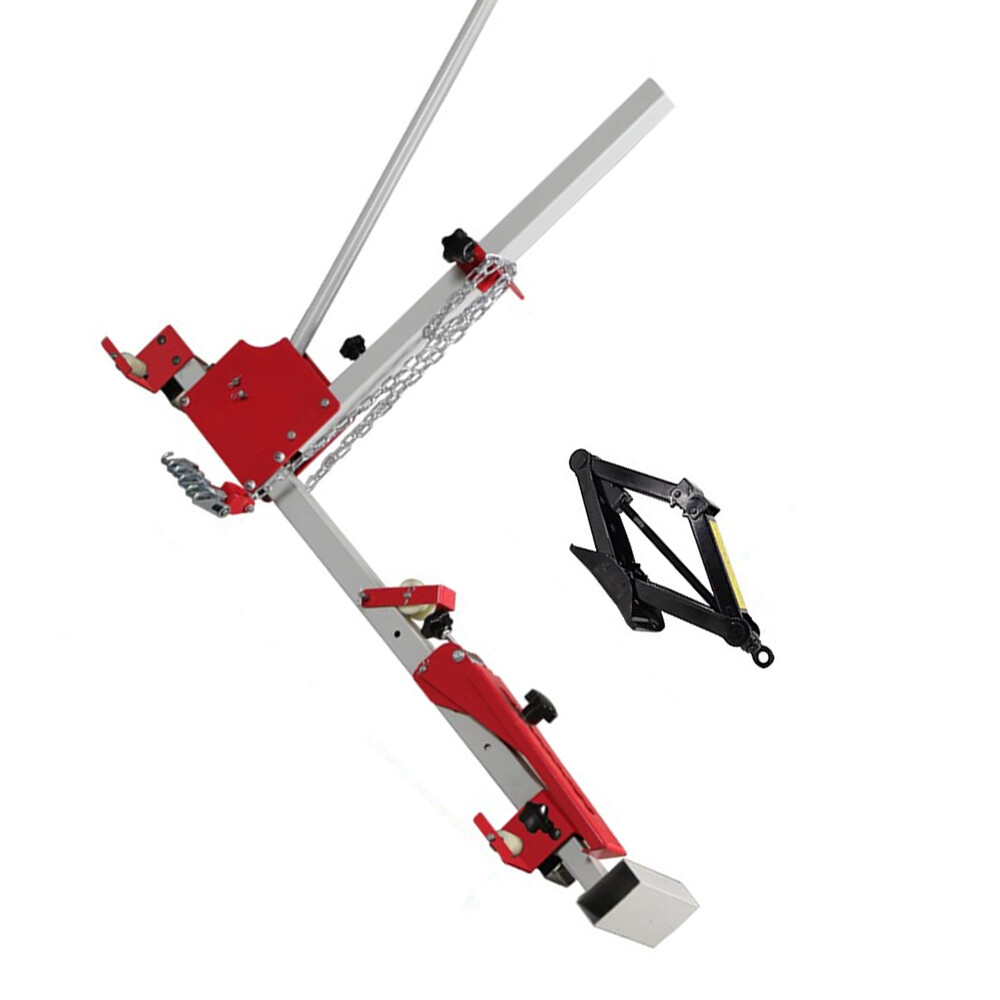 Portable Car Dent Repair Tools Hydraulic Jack Pull Tower Sheet Metal ExtractorwA