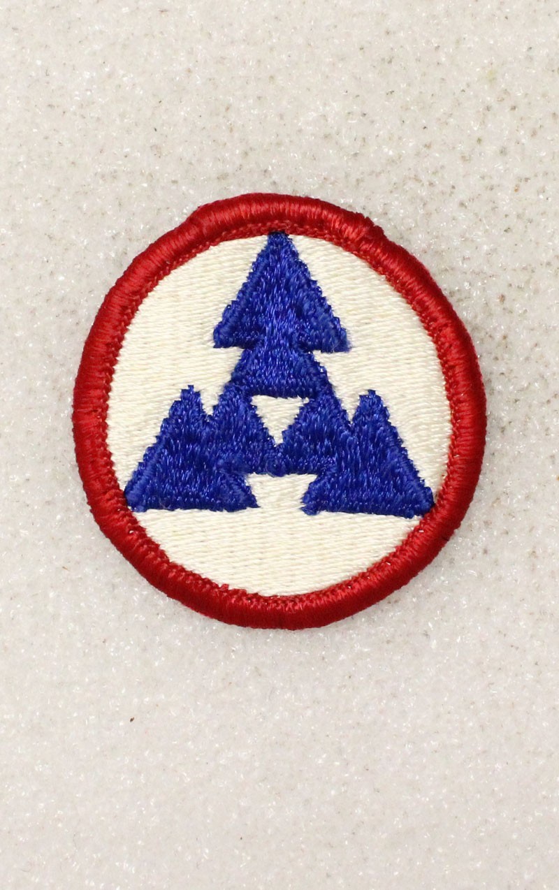 Army patch 5440 - 3rd Sustainment Command w/merrowed edge