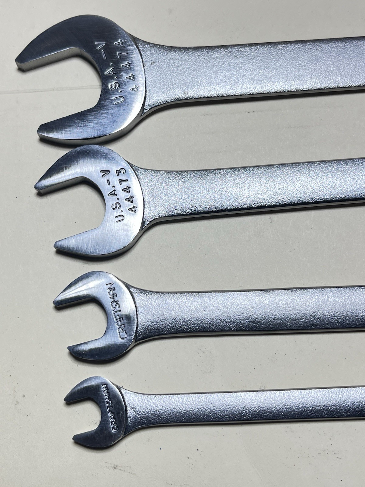 4 Craftsman Thin Valve Adjusting Wrenches V Series Used