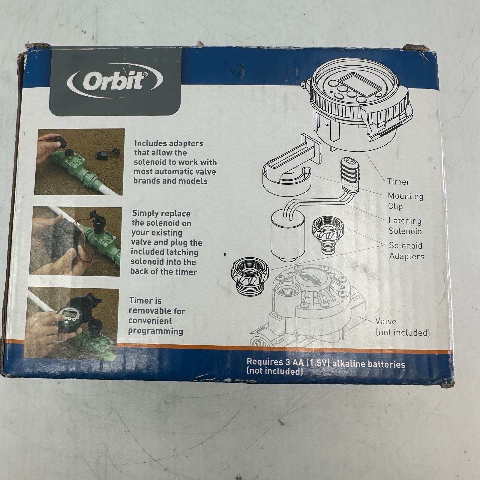 Orbit Battery Operated Irrigation Controller Without Valve 57865R