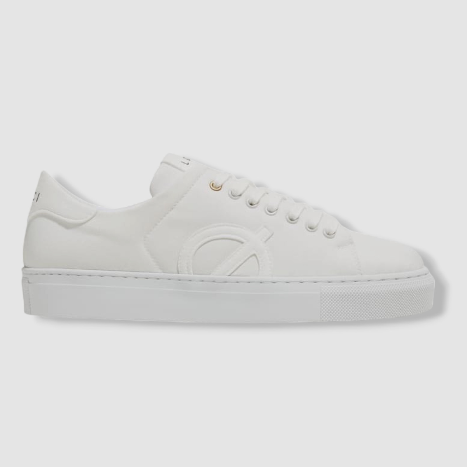 $187 Loci Women's White Nine Low-Top Court Sneaker Shoes Size 38