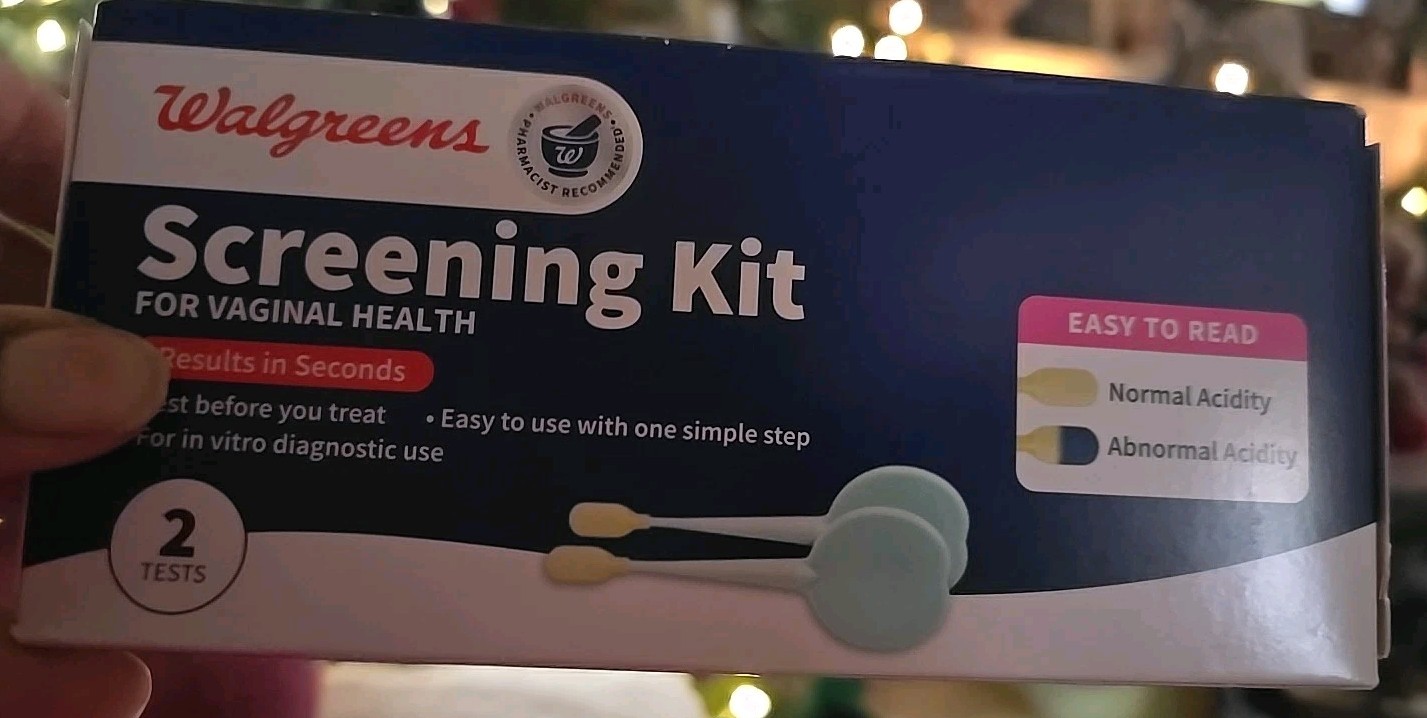 Feminine Screening Kit For Vaginal Health Tests Total Exp 01/31/28  New