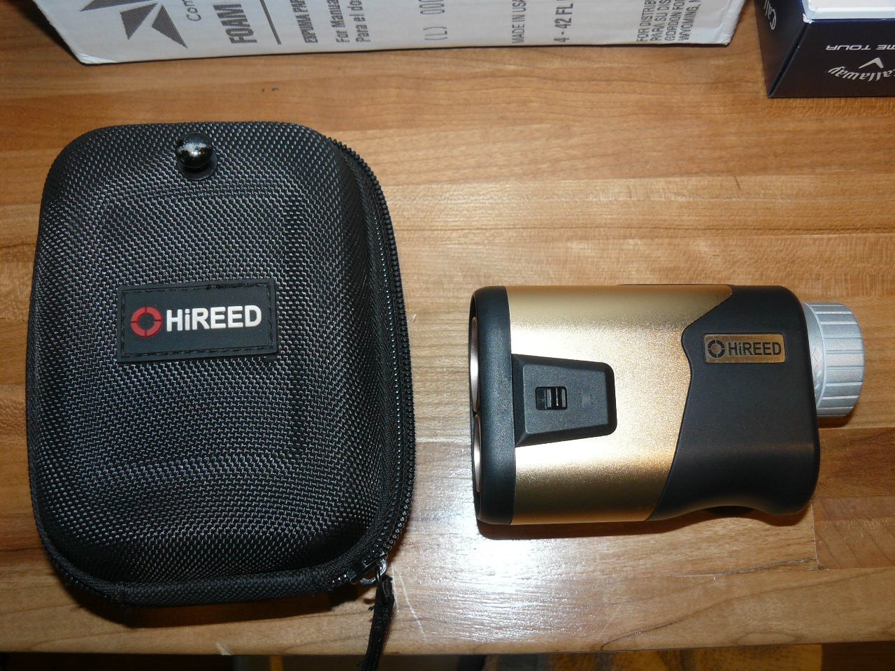 HiREED Laser Rangefinder With Slope, With Storage Case