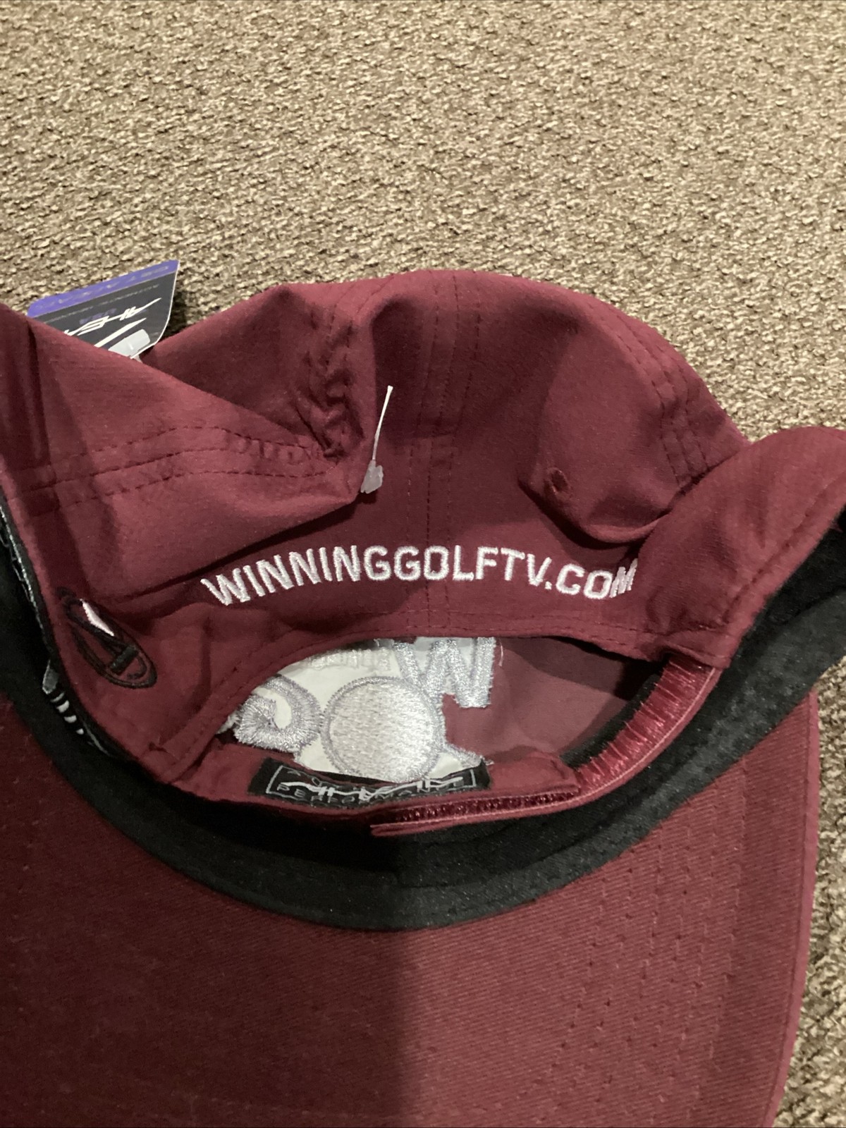 Winning Golf Ahead Mid Fit Adjustable Hat New With Tags