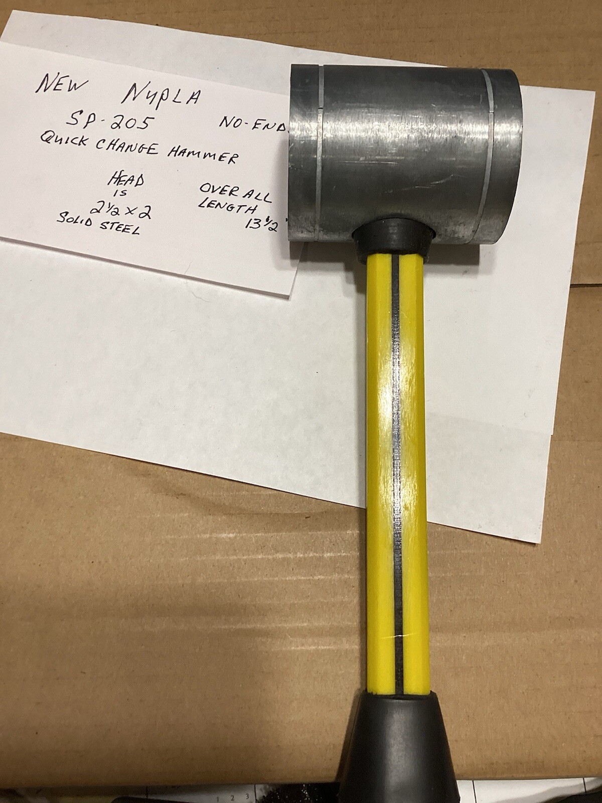 Nupla SP-205 Quick Change Hammer No Tips