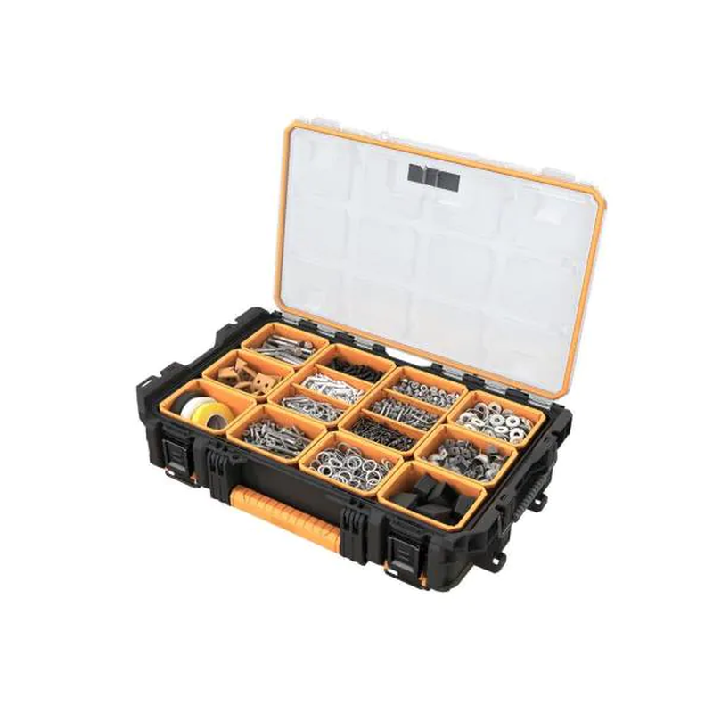 10-Compartment Small Parts Organizer RIDGID Pro System Gear