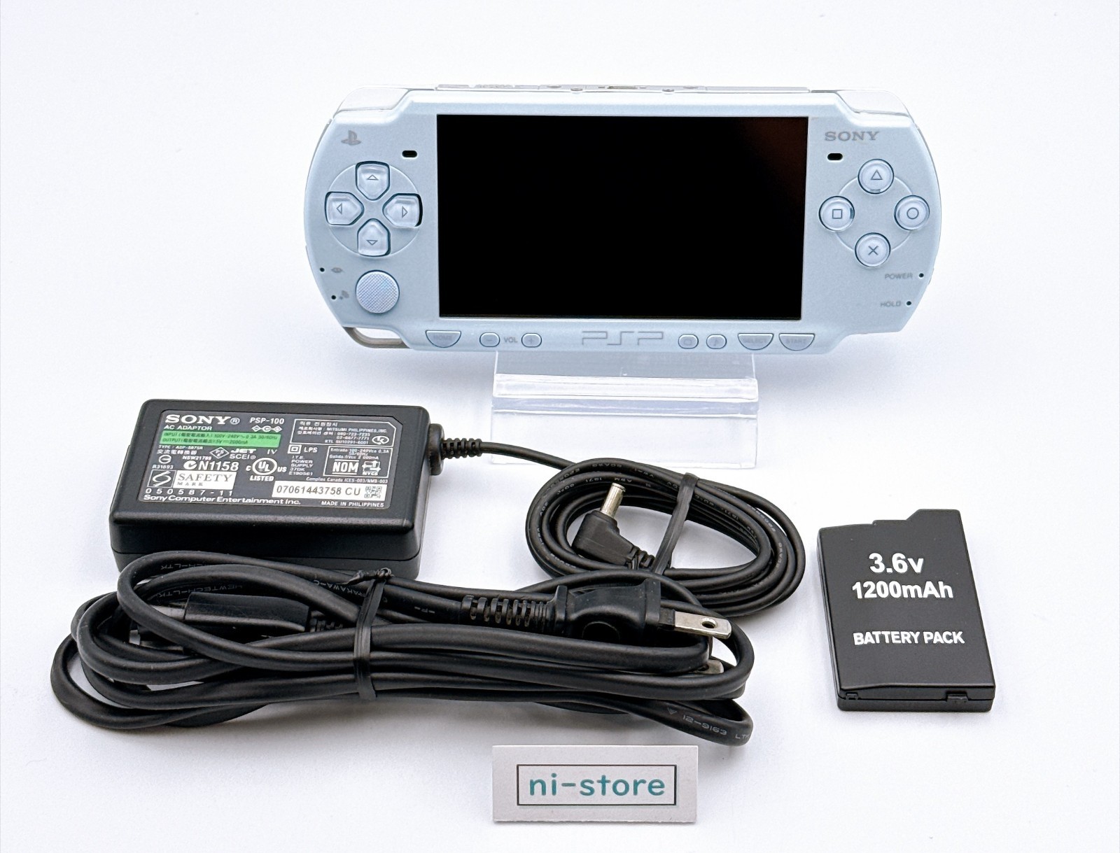 Sony PSP-2000 PSP 2000 Console Blume Felicia Blue Region free - Very Good