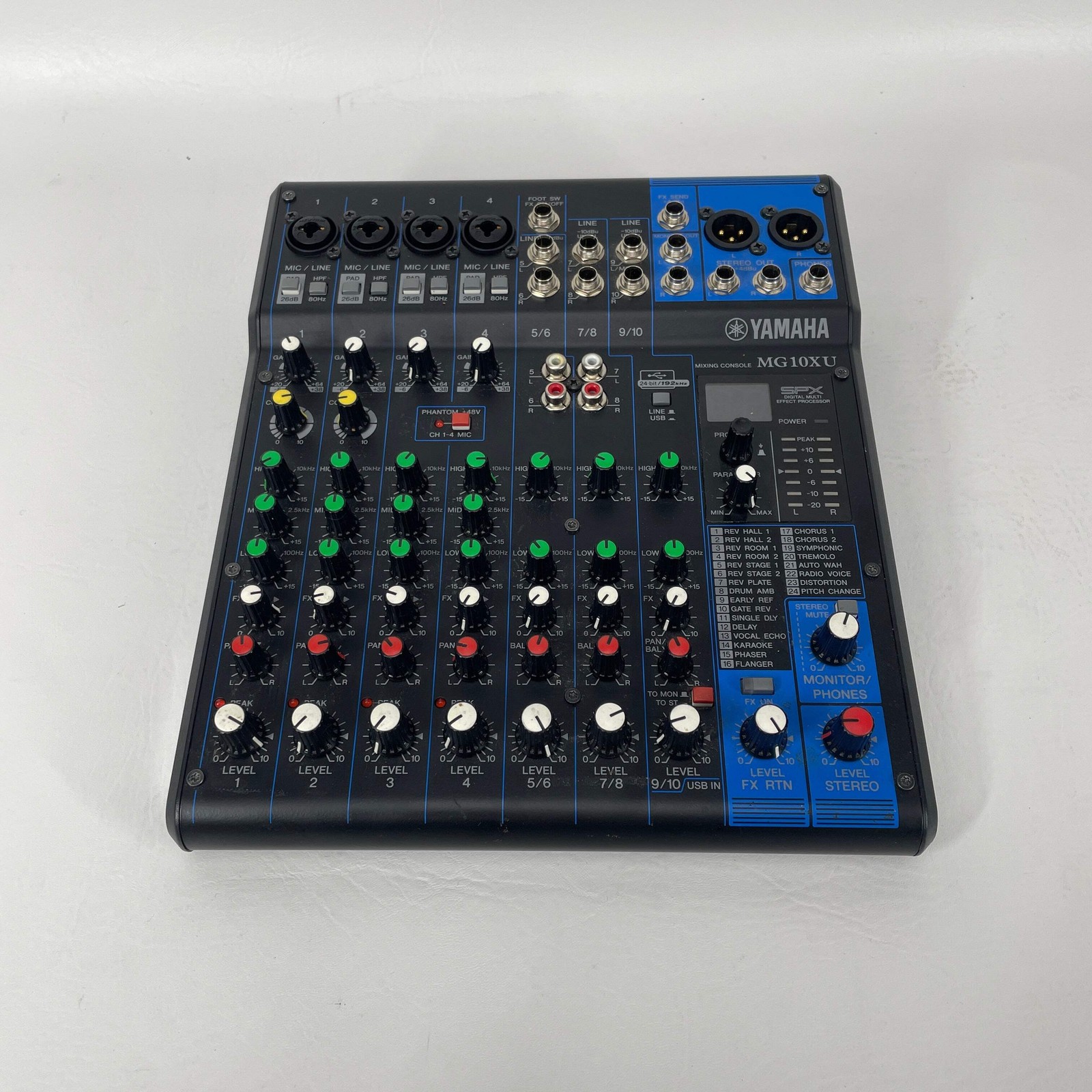 Yamaha MG10XU 10 Channel Compact Mixer w/ Effects