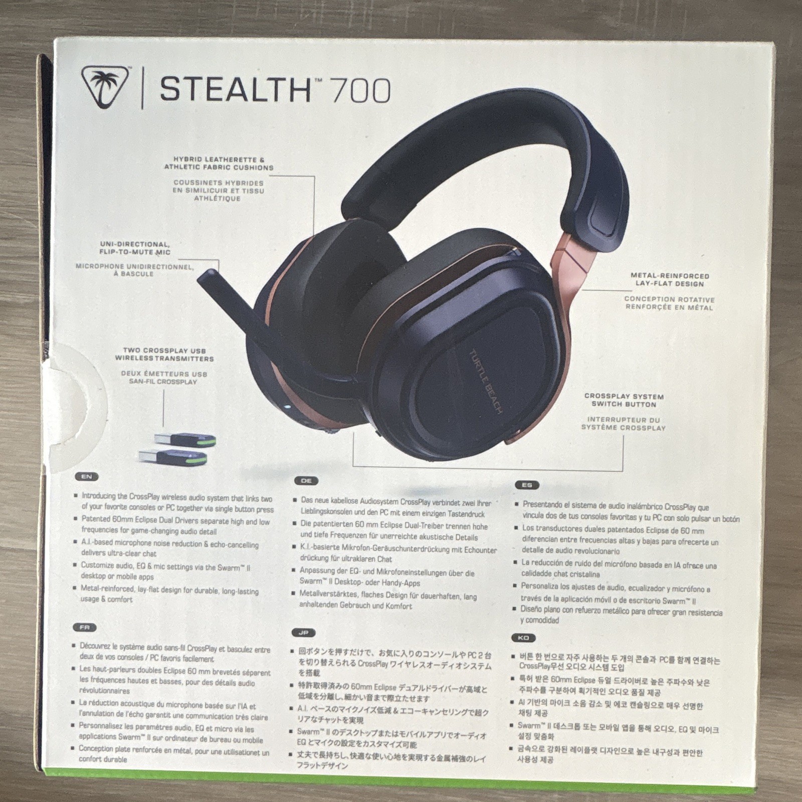 Turtle Beach Stealth 700 Wireless Bluetooth Gaming Headset Black for Xbox