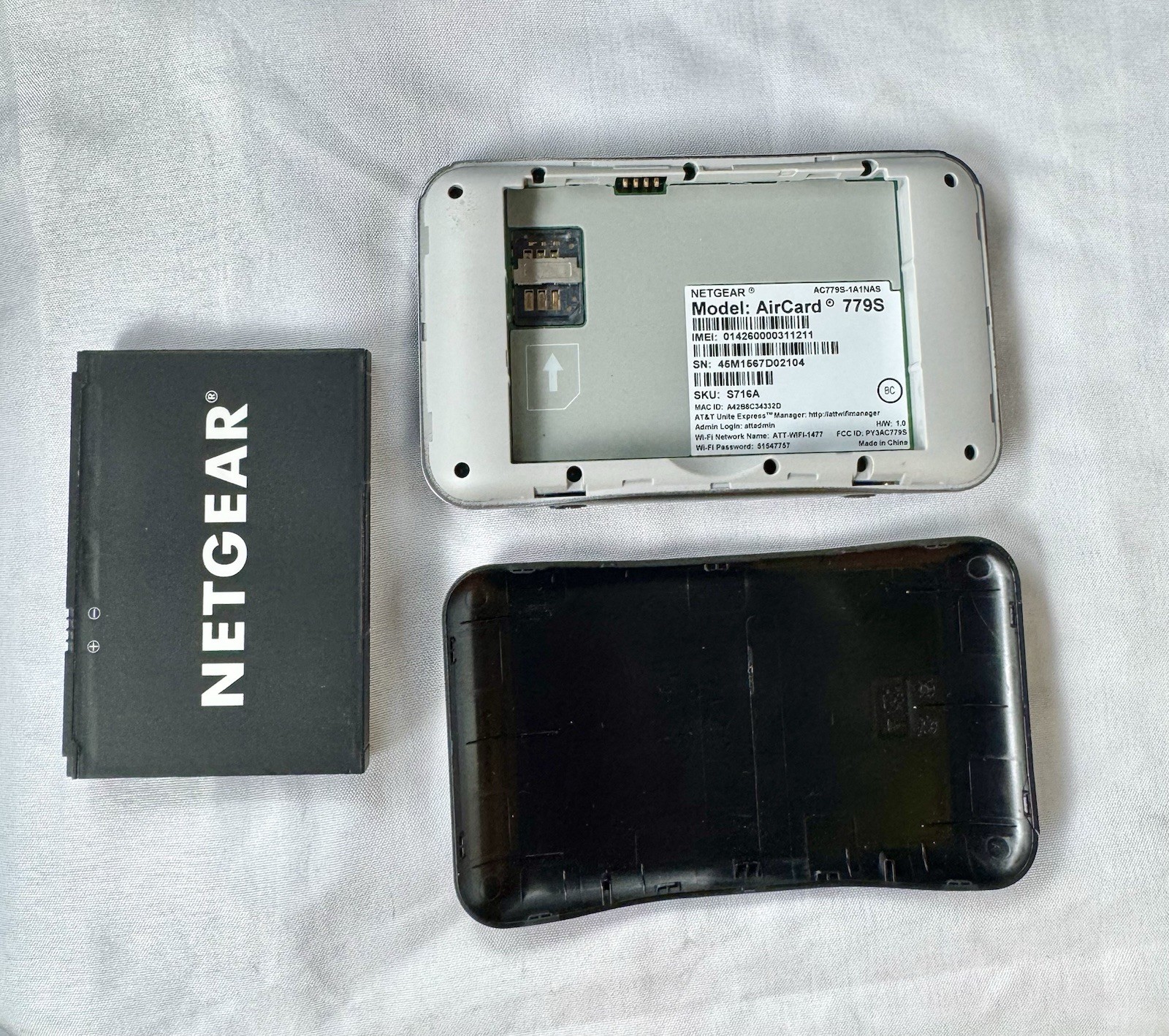 NETGEAR AirCard 779S Wireless AT&T Unite Express