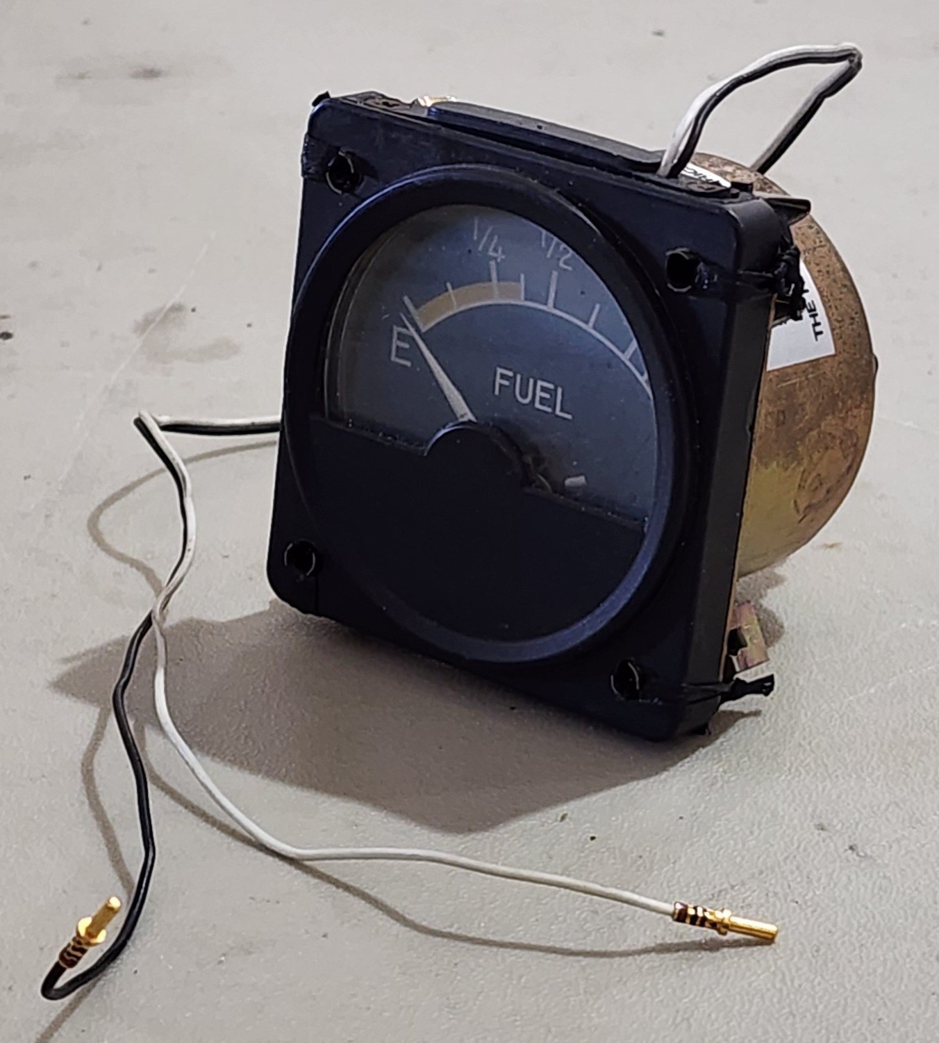 Hickok/Beechcraft Fuel Quantity Indicator          p/n: 563-224