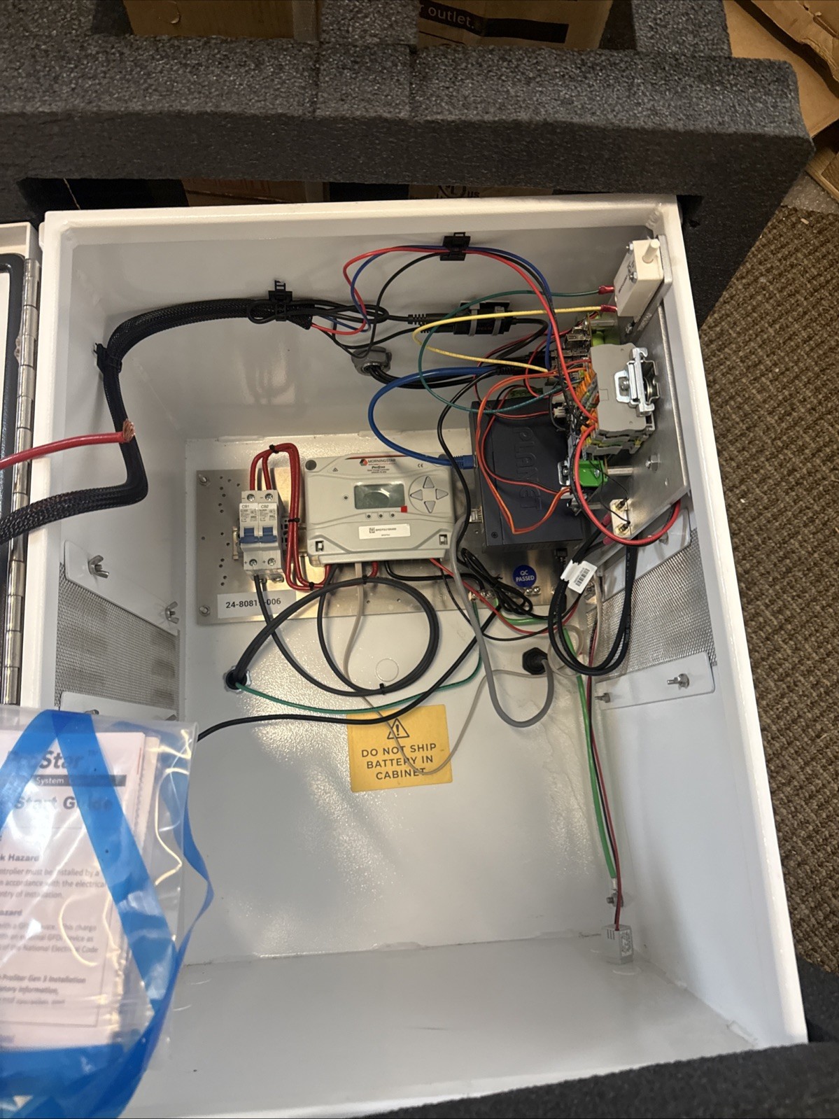 Ox blue Solar Charging System Controller