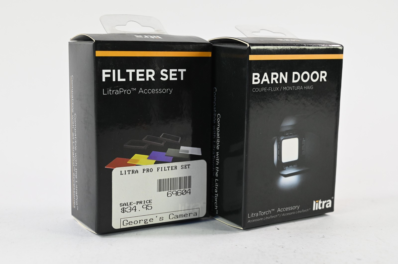 Litra Barn Door (for LitraPro) & Litra Filter Set #G611