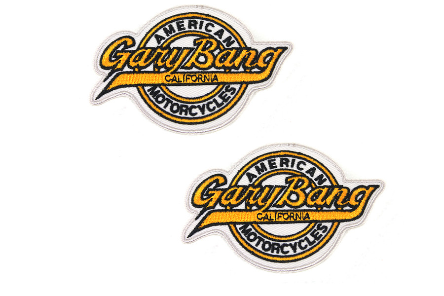 Gary Bang Patch Set fits Harley Davidson