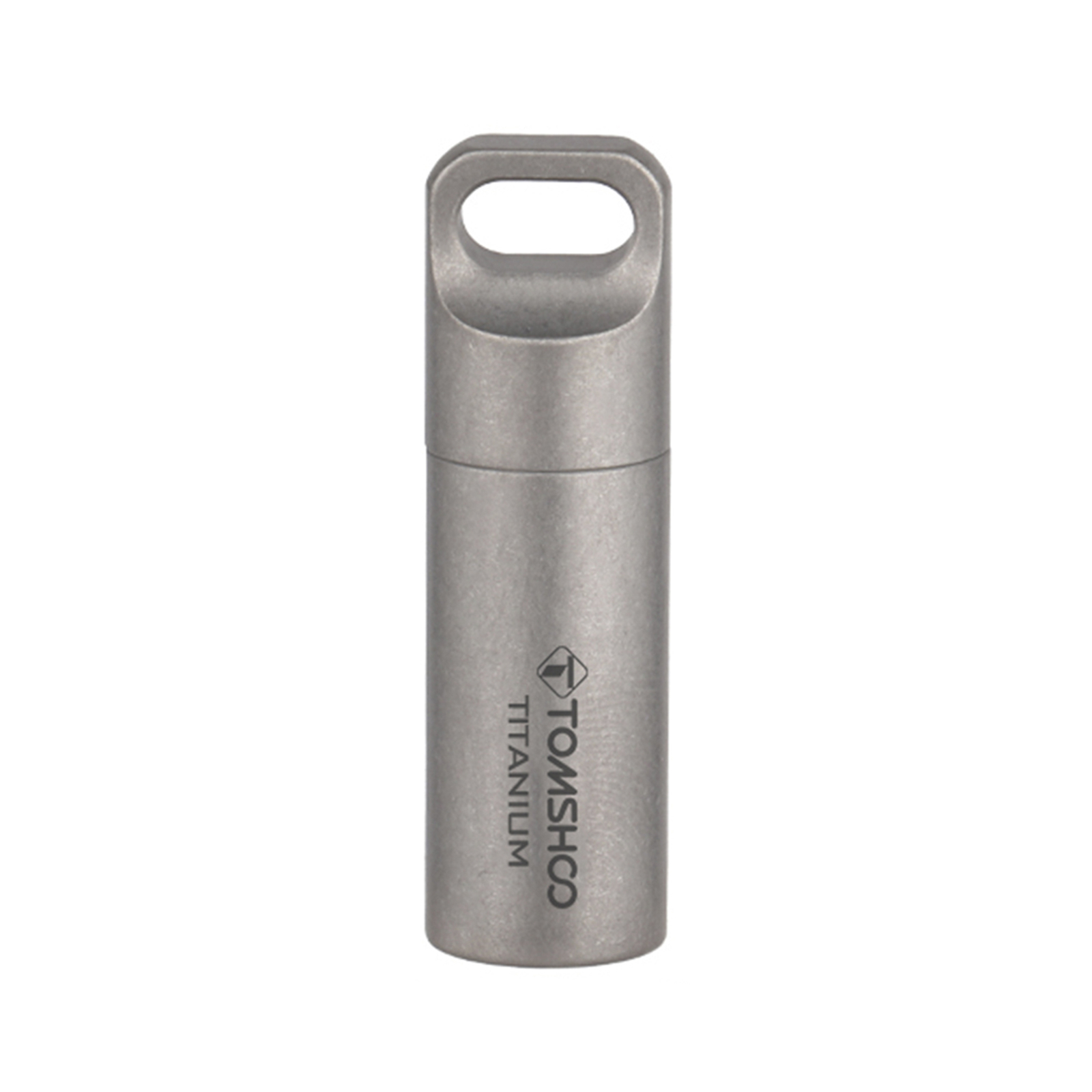 TOMSHOO Titanium Pill Case Waterproof Mini Pill Holder Pocket Pill Box Containe