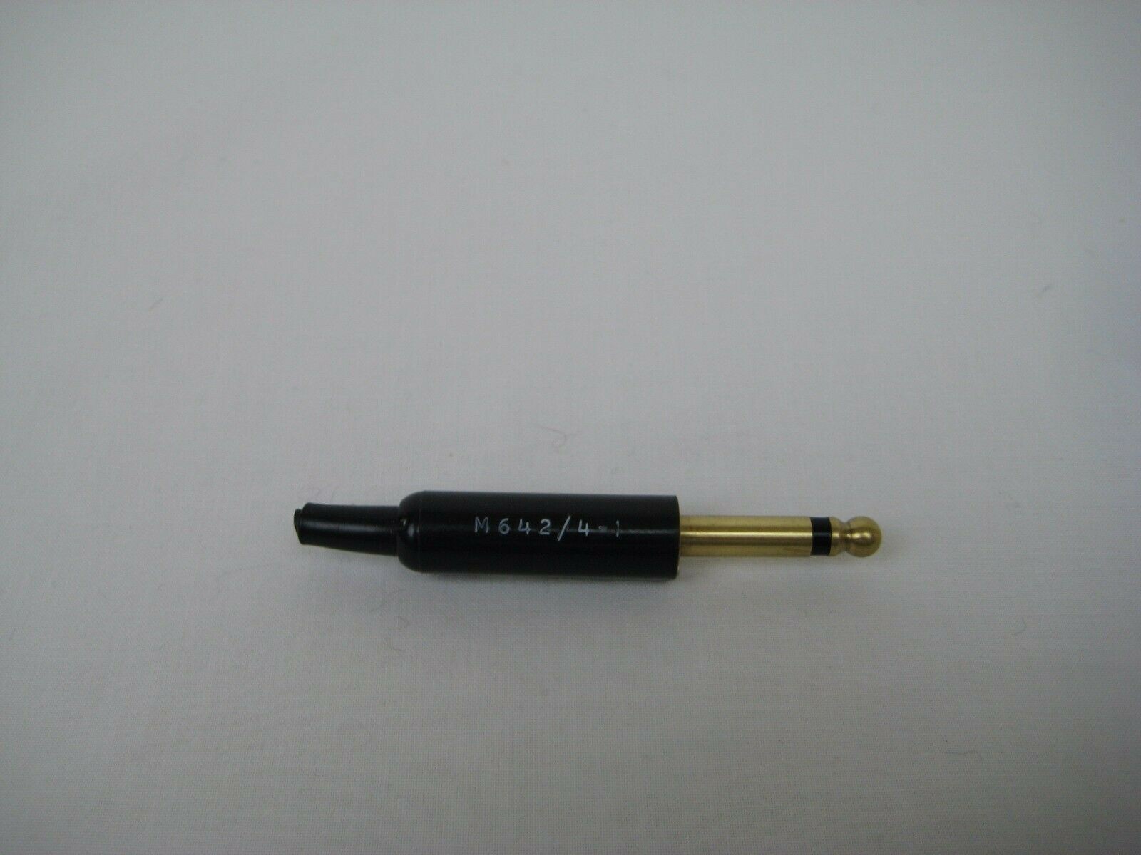 Military Type 1/4  .250   Phone Plugs M642/4-1 GA Audio Aviation Aircraft USED