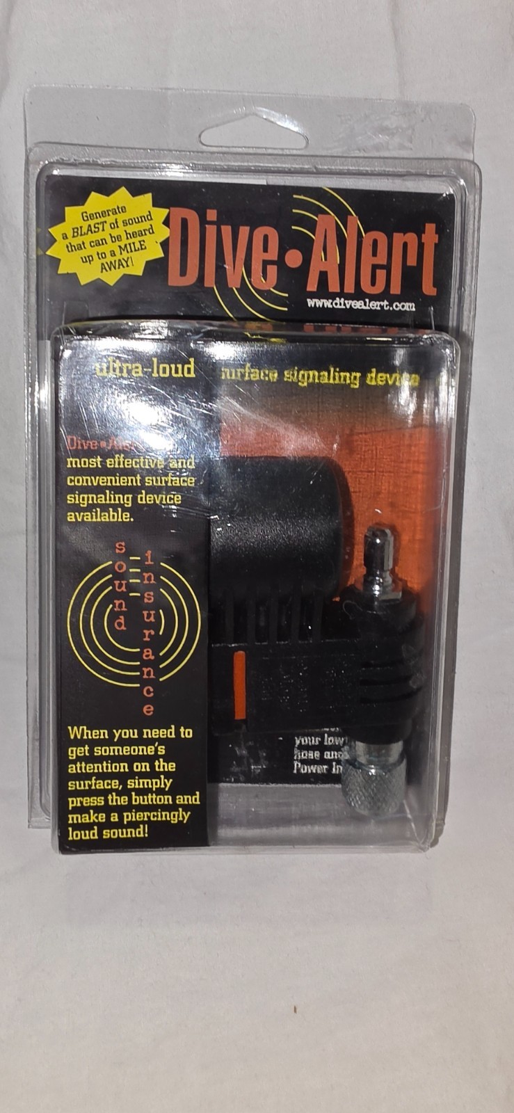 Dive Alert Surface Signaling Device