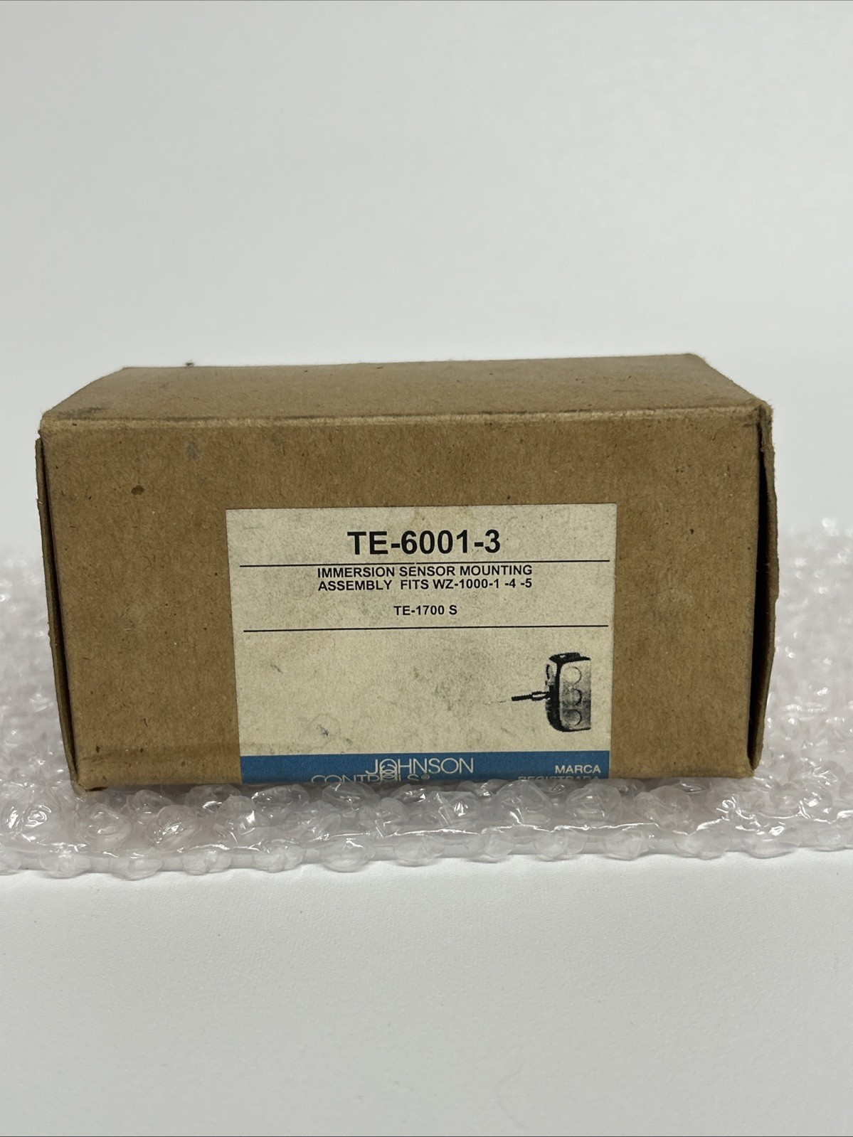 New Johnson Controls TE-6001-3 Immersion Sensor Mounting Assembly Fits WZ-1000