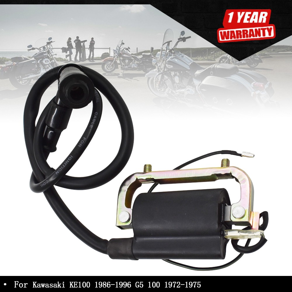 1972-1975 Ignition Coil Fit For Kawasaki KE100 1986-1996 G5 100