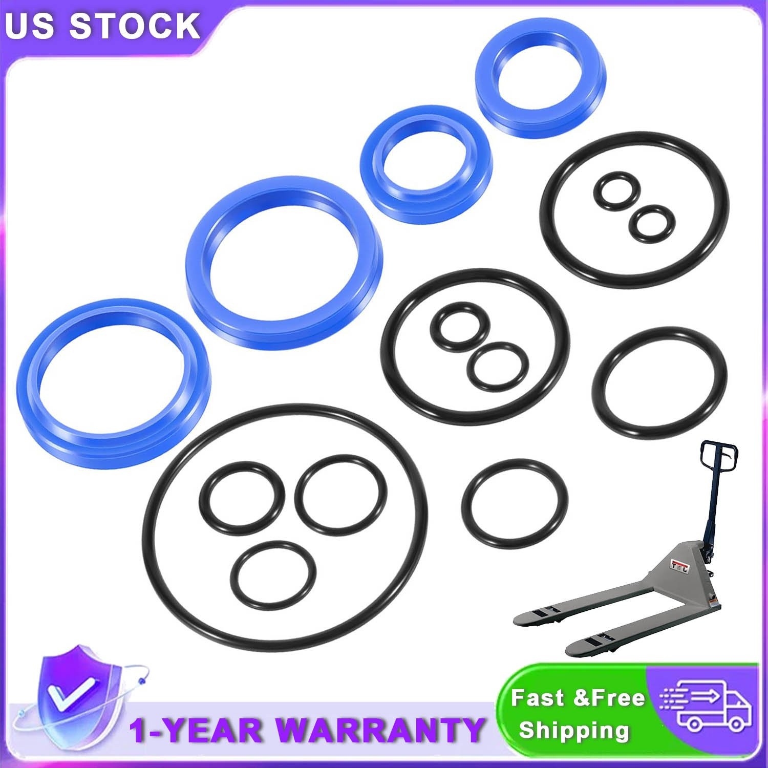 O Ring Seal Kit for Jet W Pallet Jack PT2748W PT2748LW PT2748L PT2748W-94