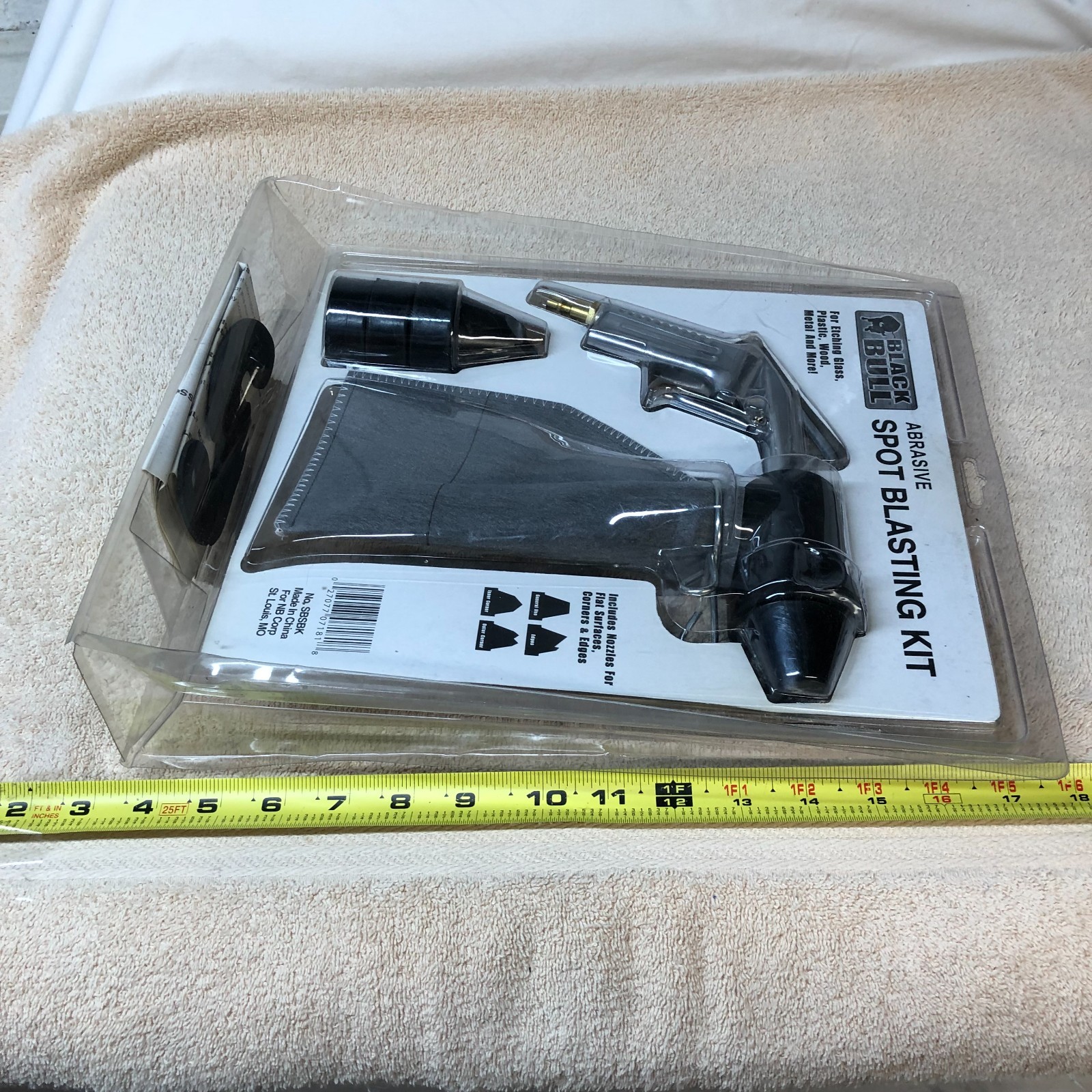 BLACK BULL ABRASIVE SPOT BLASTING KIT