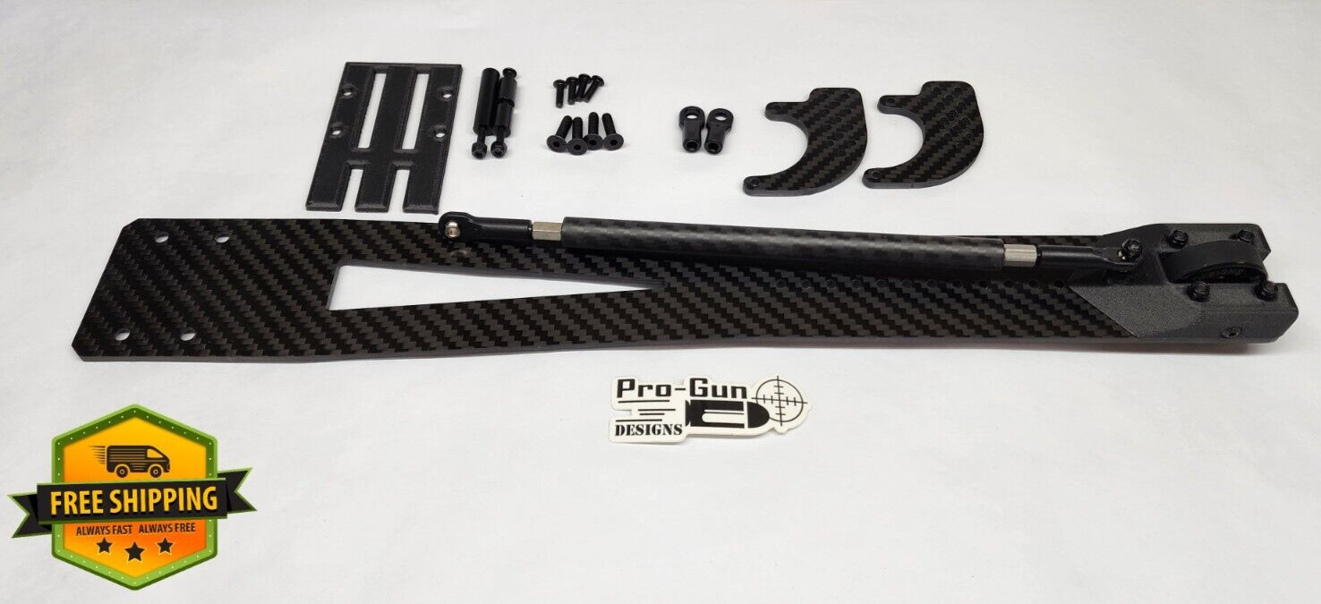 Traxxas Drag Slash Carbon Fiber Wheelie Bar "FAT MAX" w/Carbon Fiber Rod